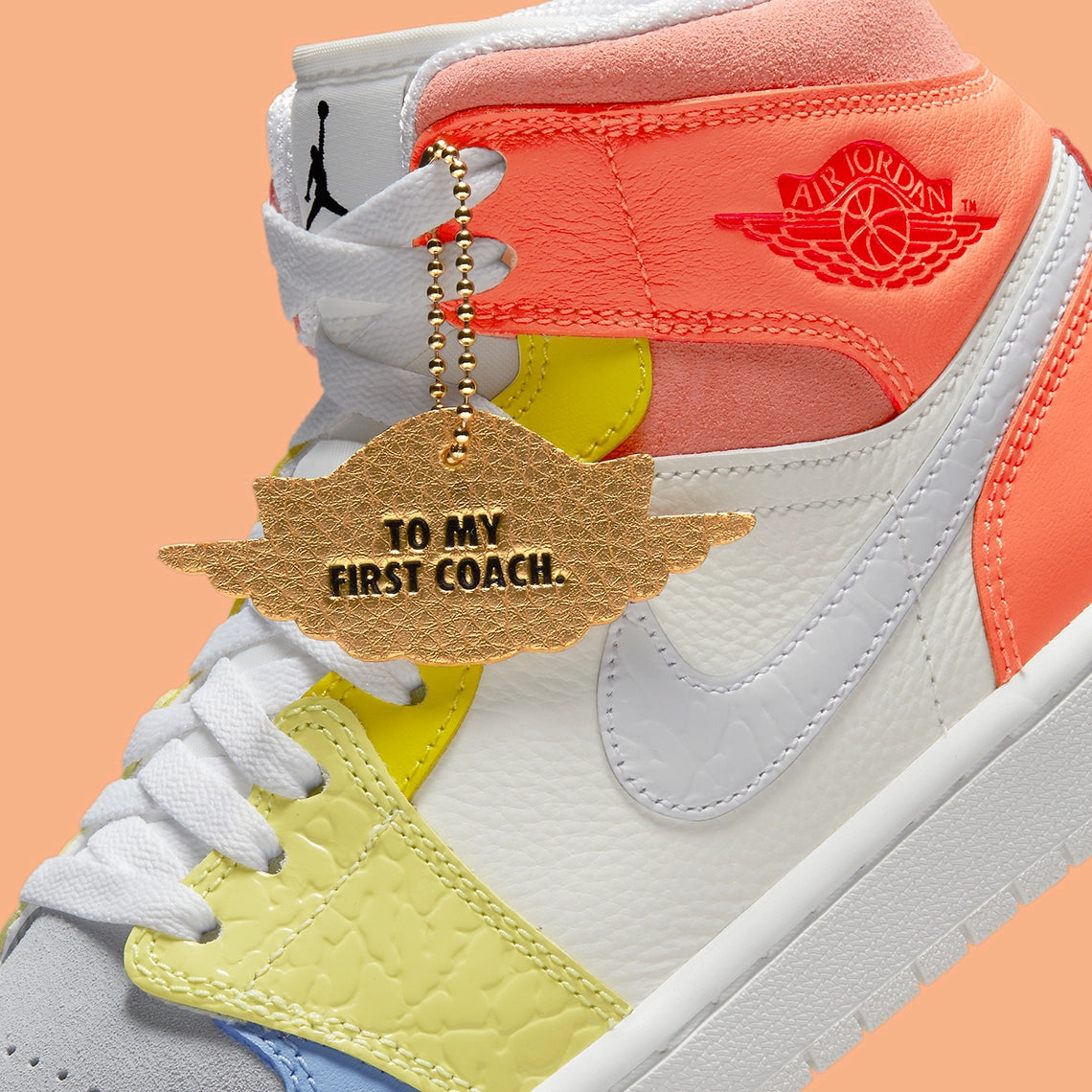 Jordan 1 Mid "To My first coach" (W)