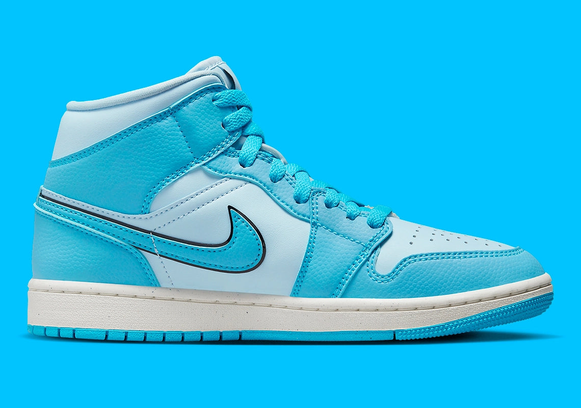 Jordan 1 Mid "Ice Blue" (W)