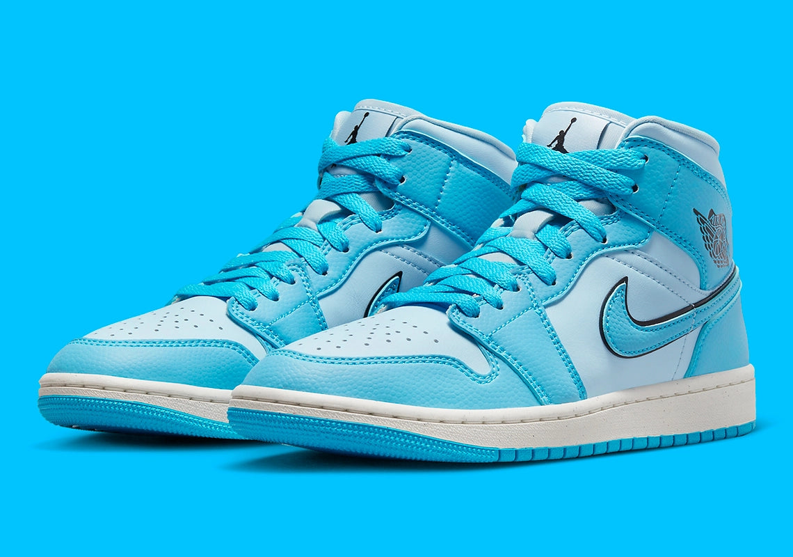 Jordan 1 Mid "Ice Blue" (W)