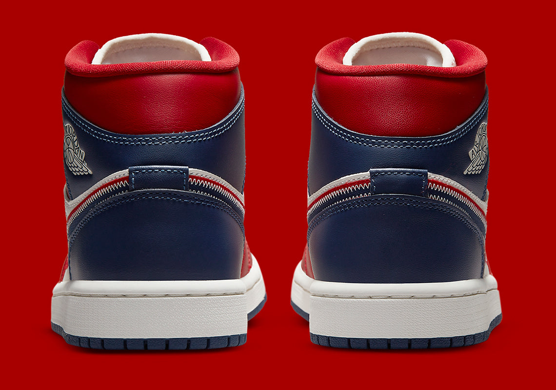 Jordan 1 Mid "USA" (2022) (W)