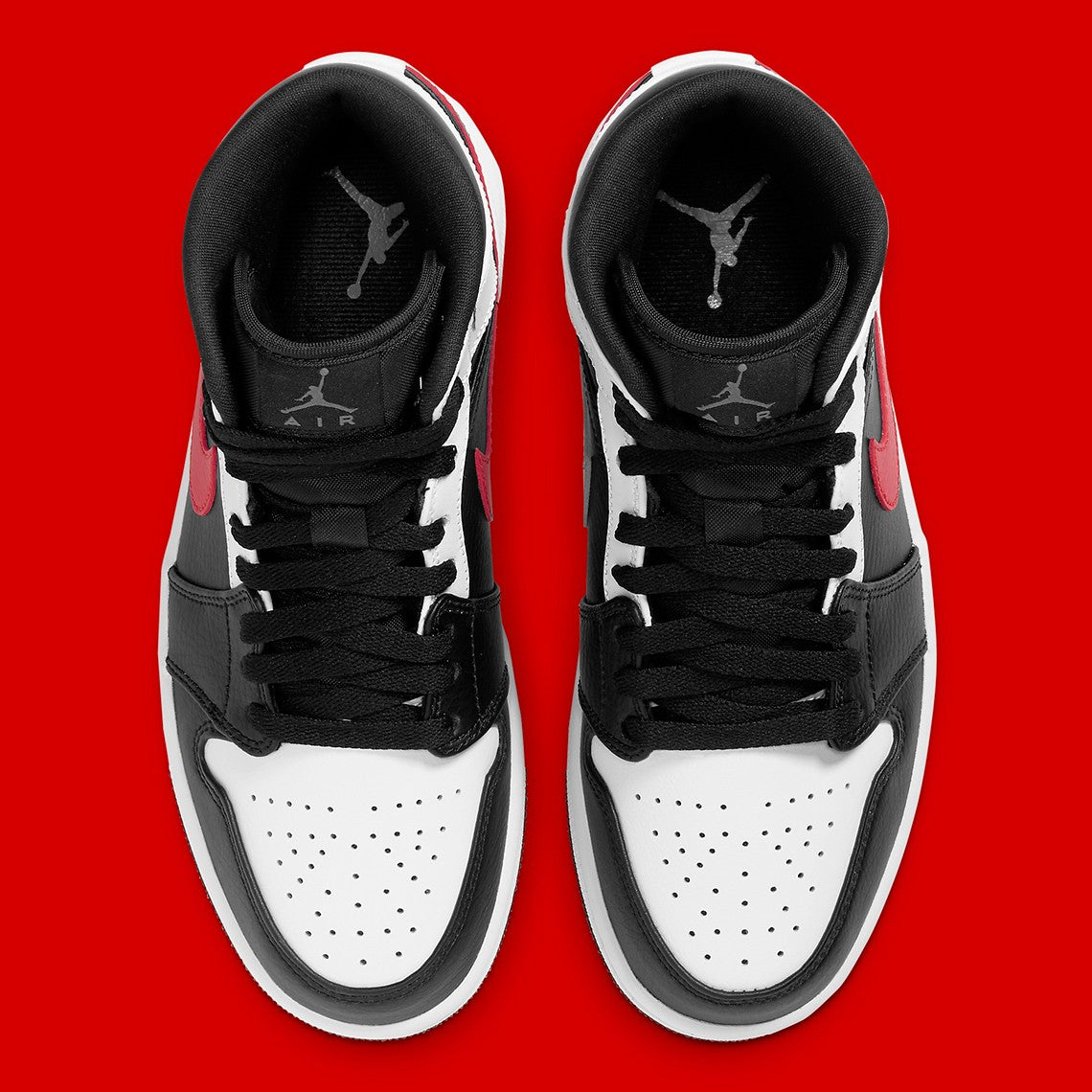Jordan 1 Mid "Chile Red-White"