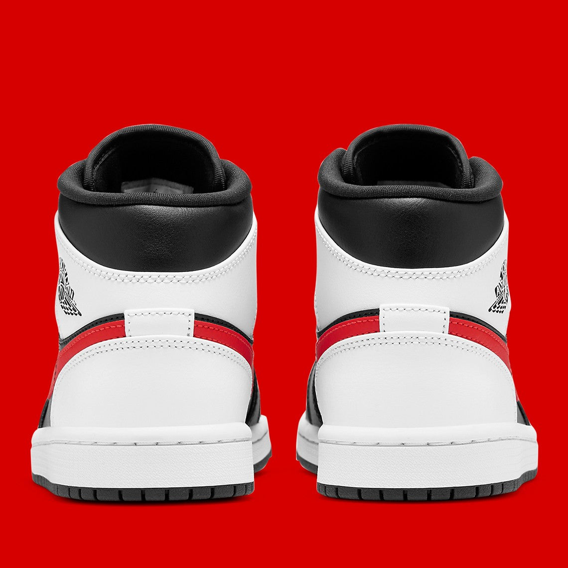 Jordan 1 Mid "Chile Red-White"