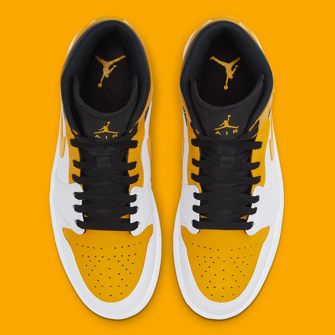 Jordan 1 Mid "University Gold"