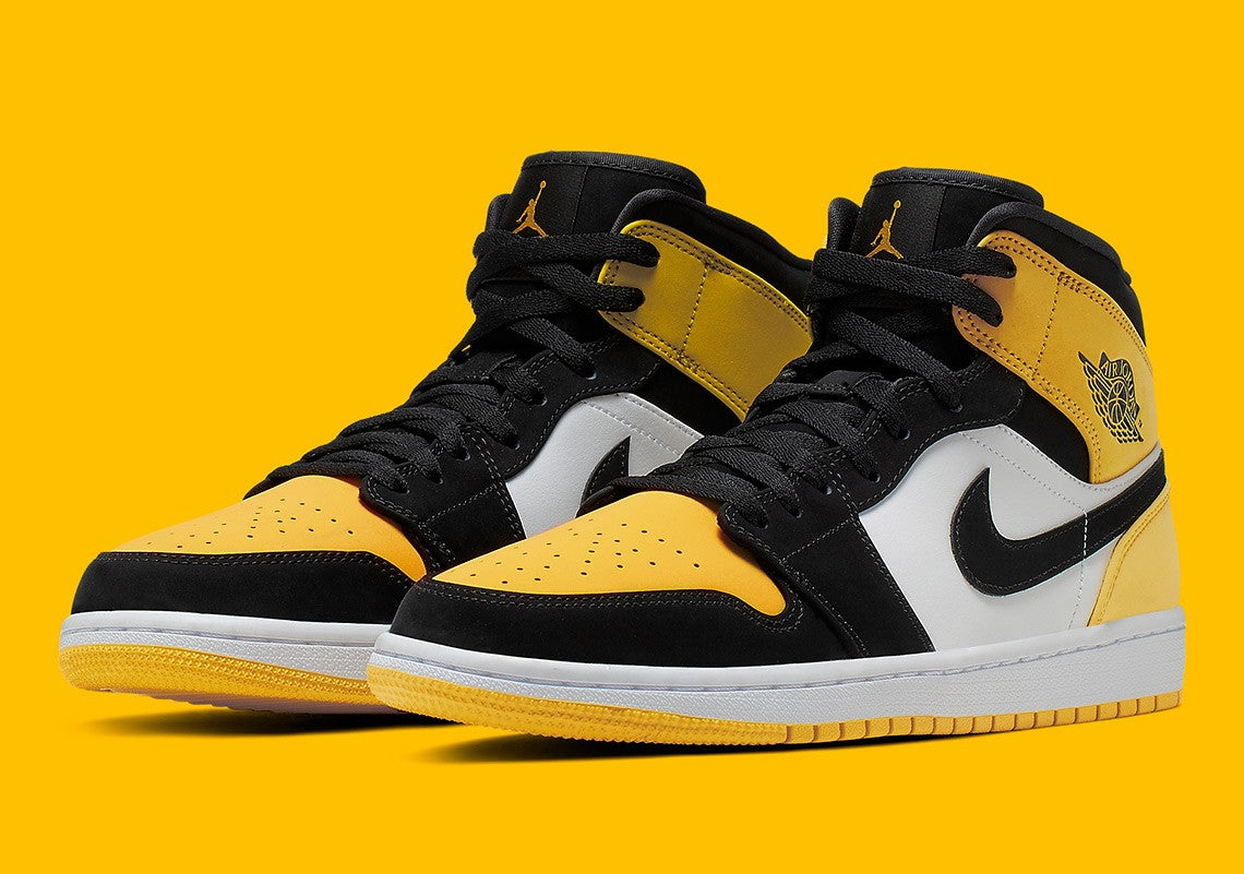 Jordan 1 Mid "Yellow Toe"