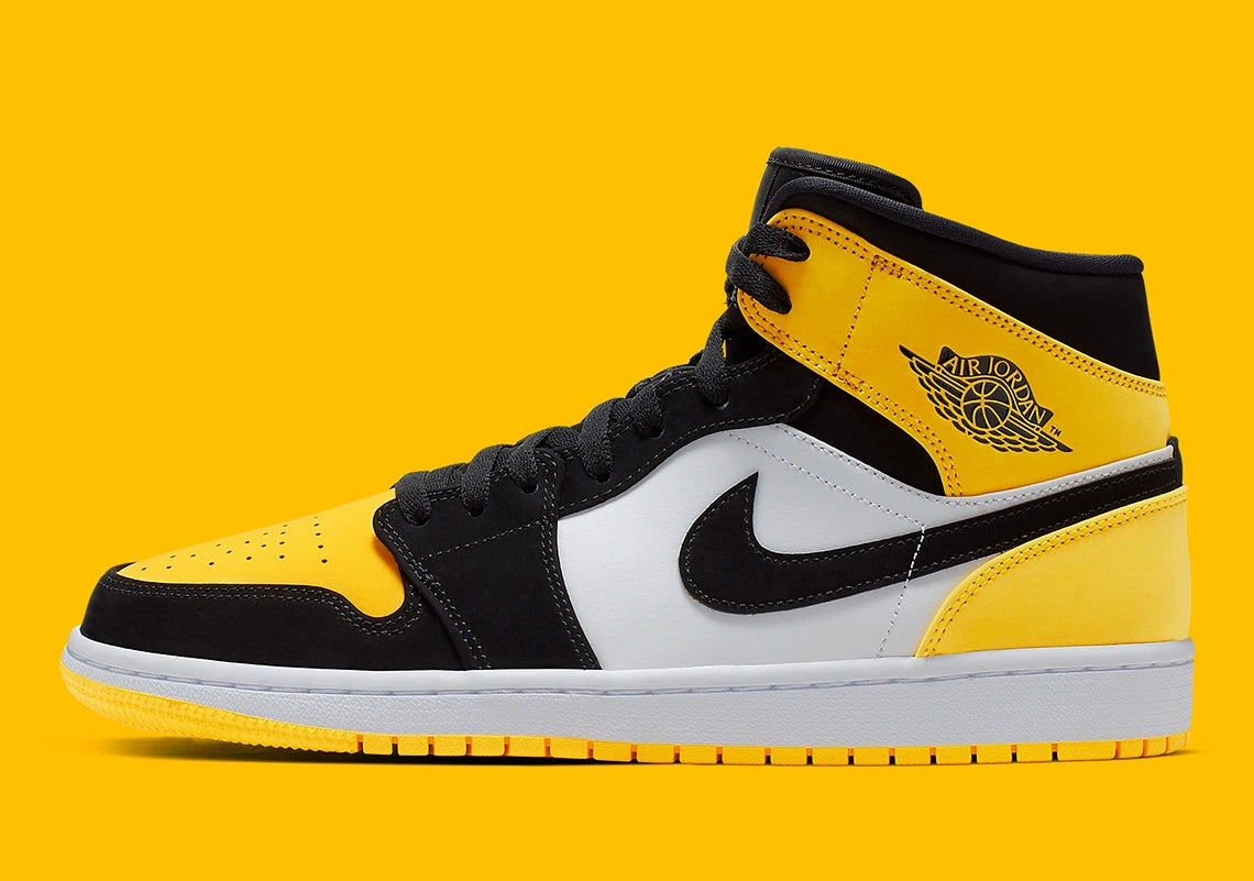 Jordan 1 Mid "Yellow Toe"