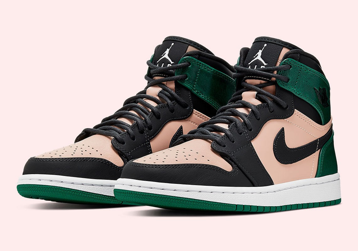 Jordan 1 High "Anthracite Mystic Green" (W)