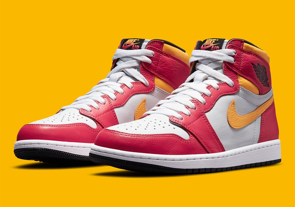 Jordan 1 High "Light Fusion Red"
