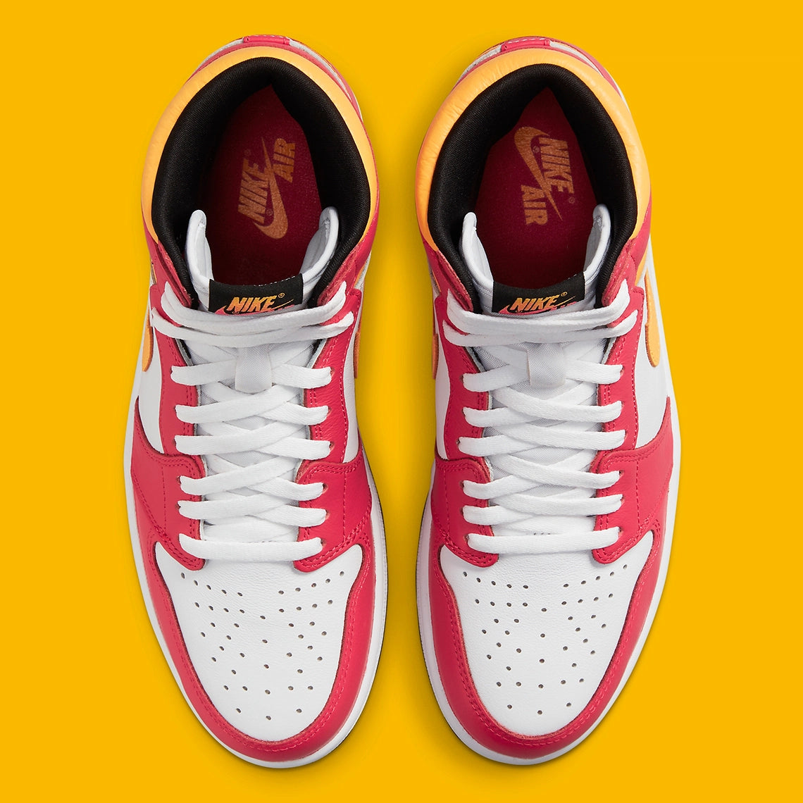 Jordan 1 High "Light Fusion Red"