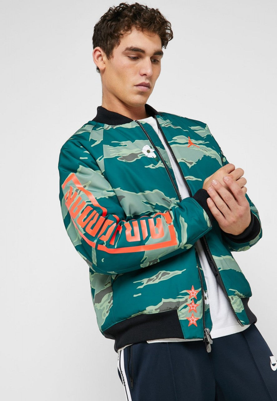 Chamarra Bomber Jacket Jordan (Camo)