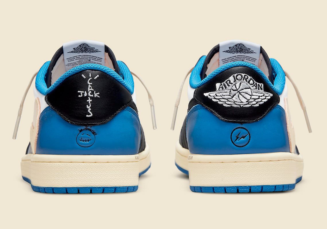 Jordan 1 Low "Fragment x Travis Scott"