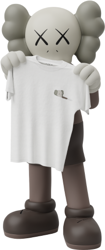 Playera Kaws x Uniqlo UT Artbook Cover