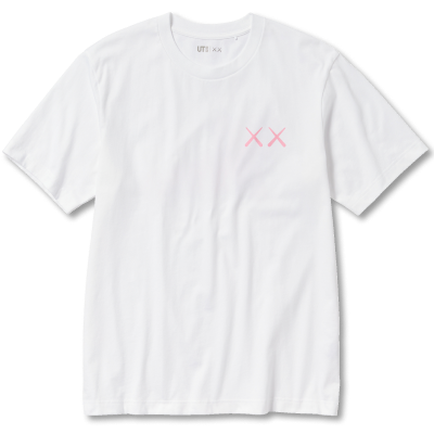 Playera Kaws x Uniqlo UT Graphic Pink