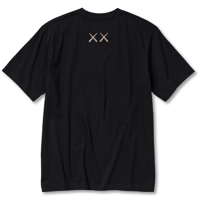 Playera Kaws x Uniqlo UT Graphic Black