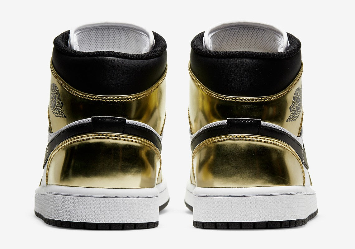 Jordan 1 Mid "Metallic Gold"