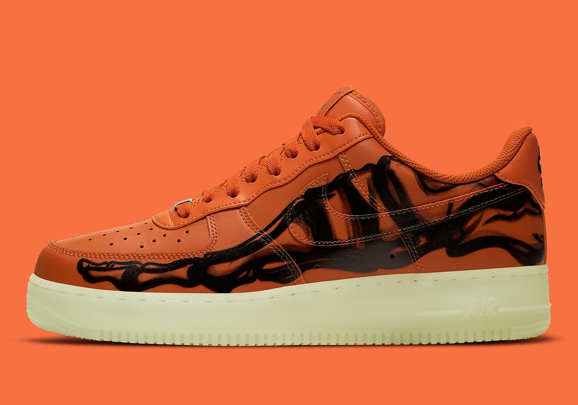 Air Force 1 "Orange Skeleton"