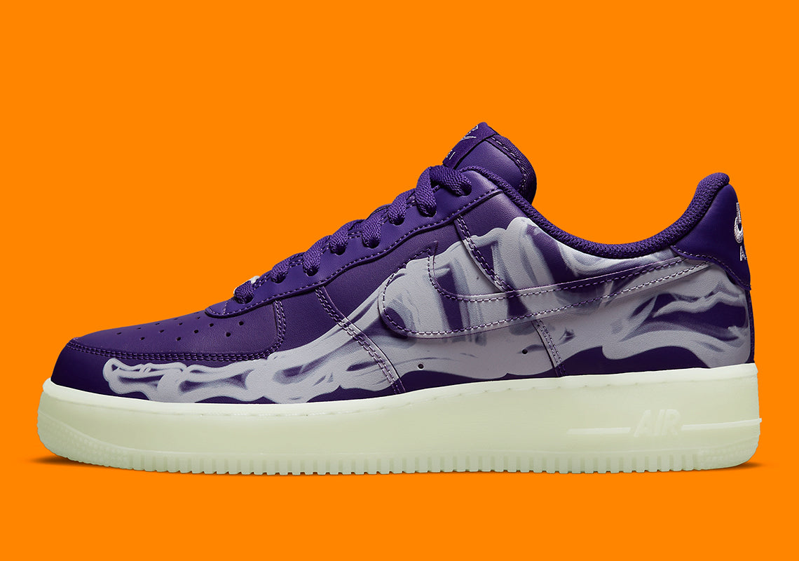 Air Force 1 "Purple Skeleton"