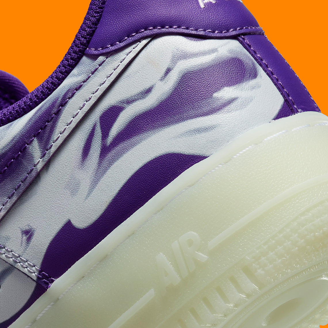 Air Force 1 "Purple Skeleton"