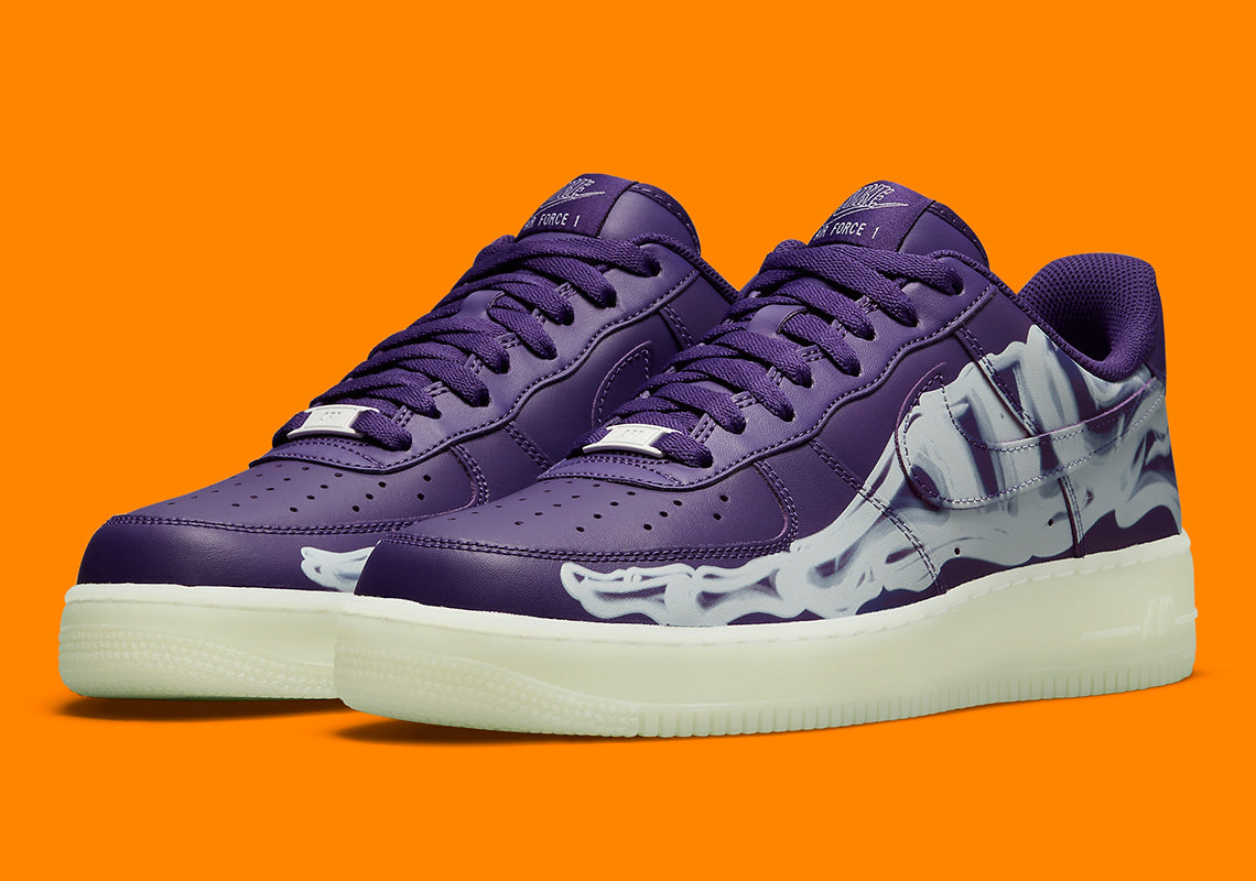 Air Force 1 "Purple Skeleton"