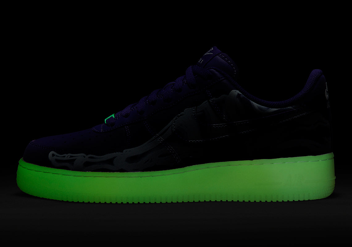 Air Force 1 "Purple Skeleton"