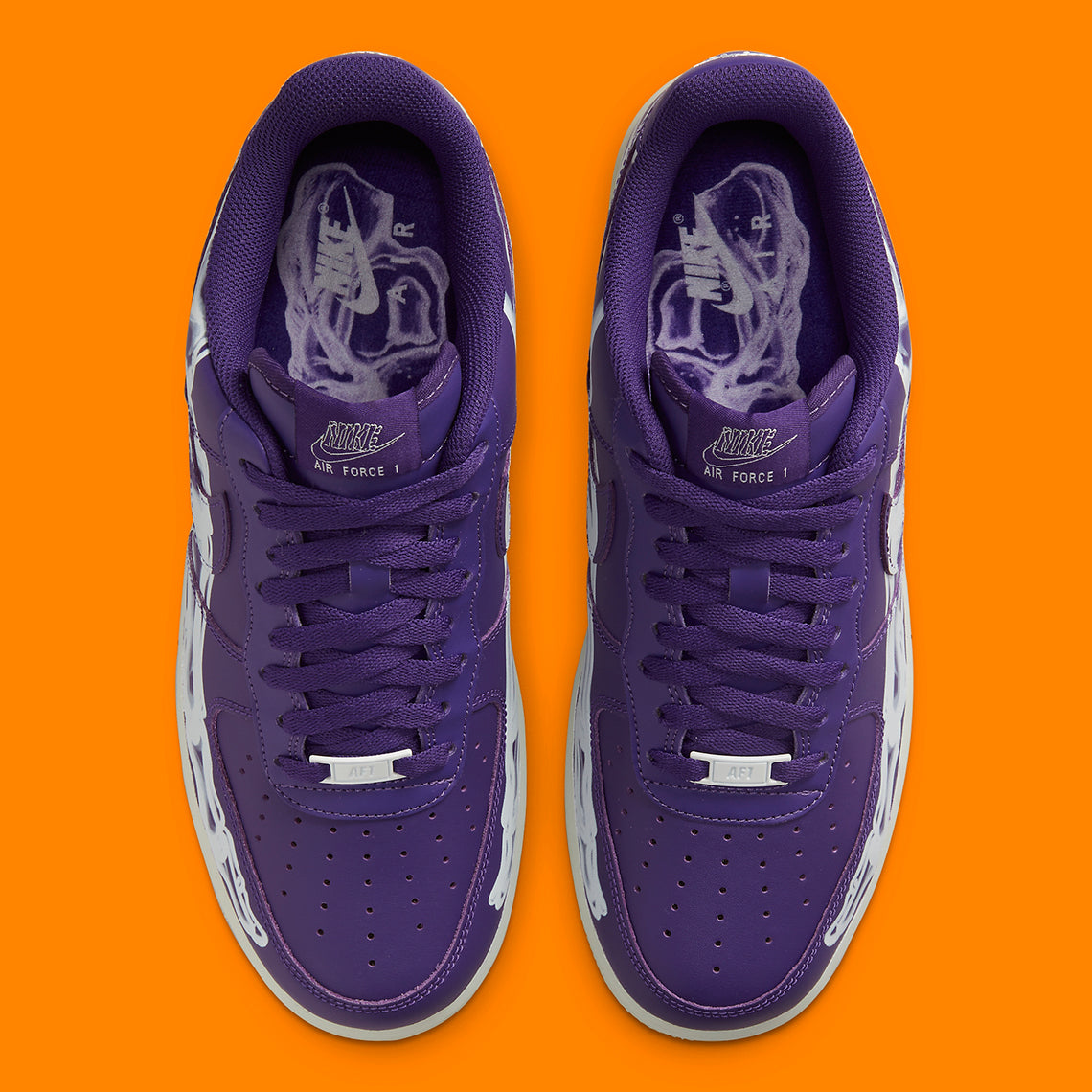 Air Force 1 "Purple Skeleton"