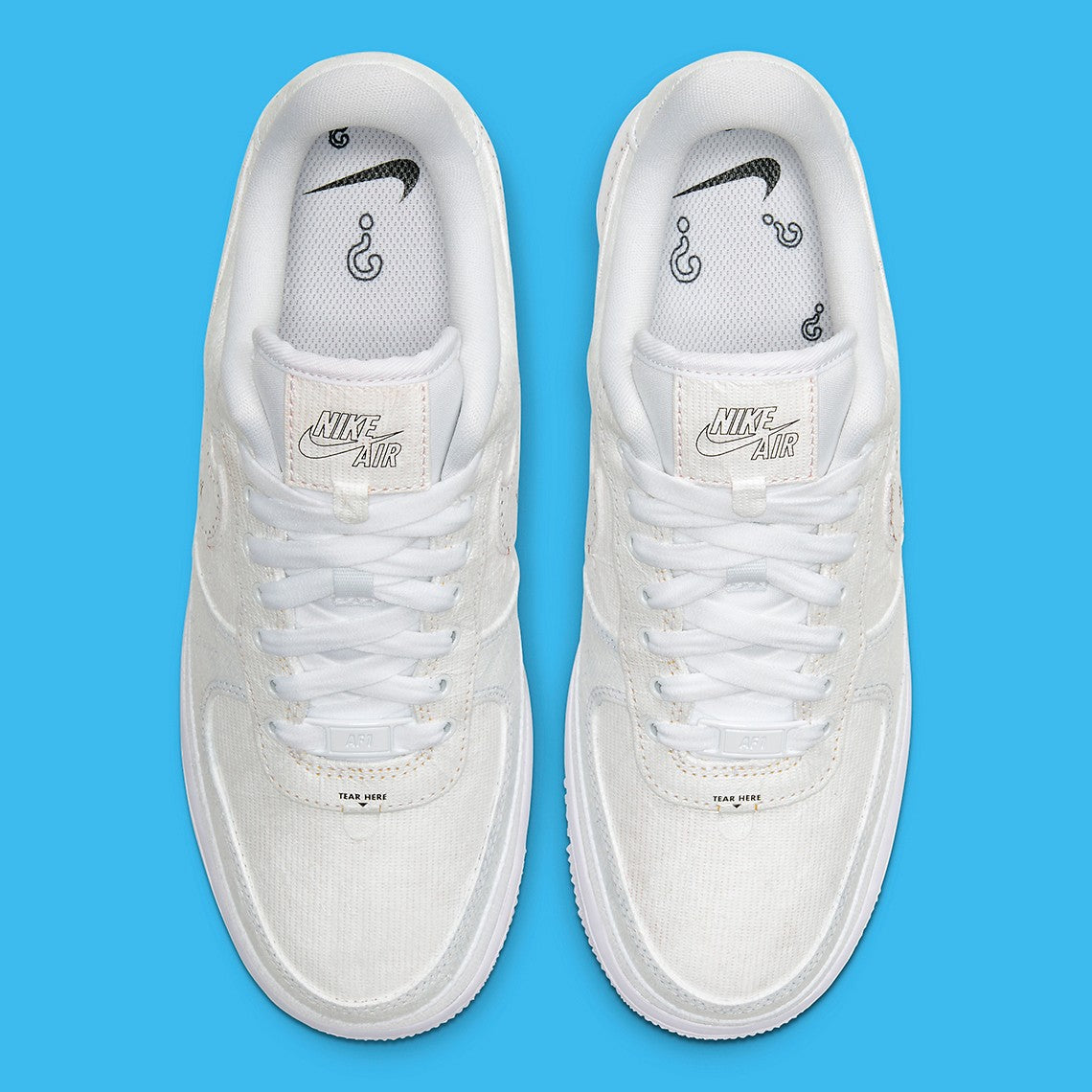 Air Force 1 "Tear Away Red Swoosh" (W)