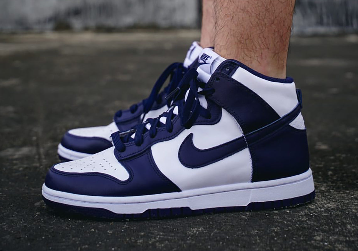 Nike Dunk High "Championship Navy"