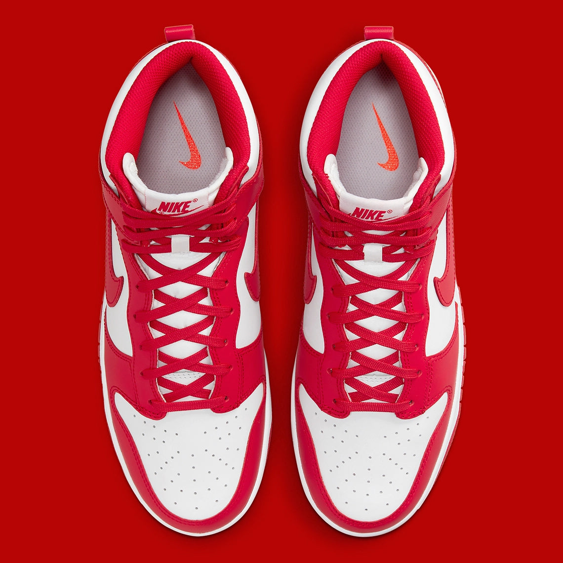 Nike Dunk High "Championship White Red"