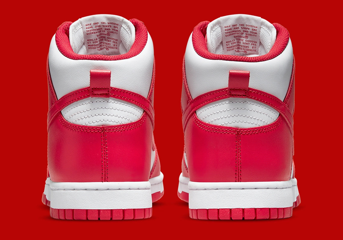 Nike Dunk High "Championship White Red"