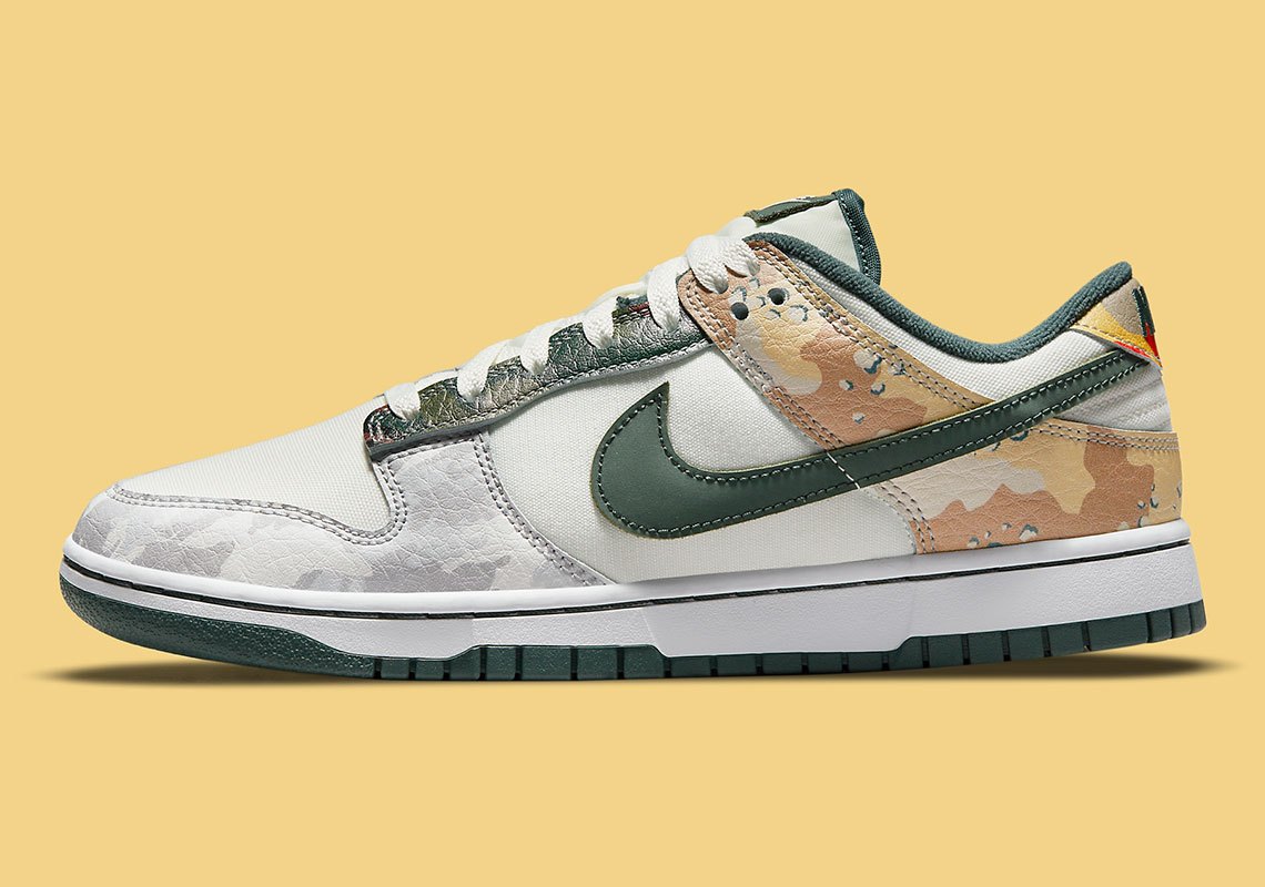 Nike Dunk Low Multi Camo