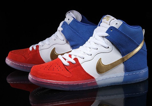Nike SB Dunk High "Tricolor USA"