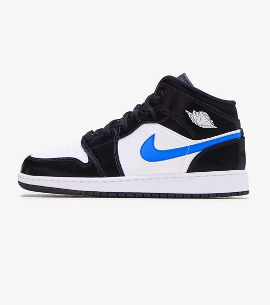 Jordan 1 Mid Black Racer Blue