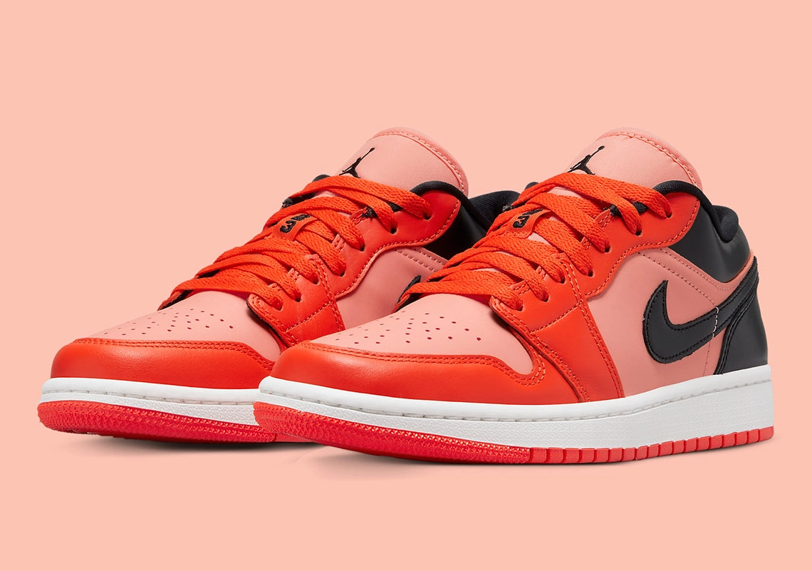 Jordan 1 Low "Orange Black" (W)