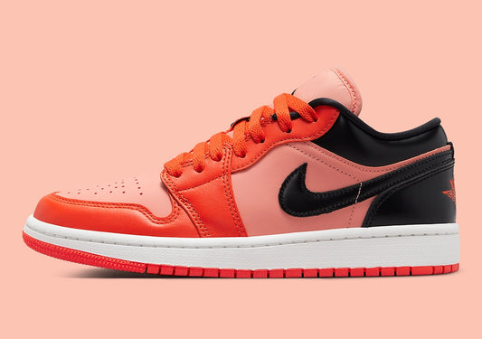 Jordan 1 Low "Orange Black" (W)