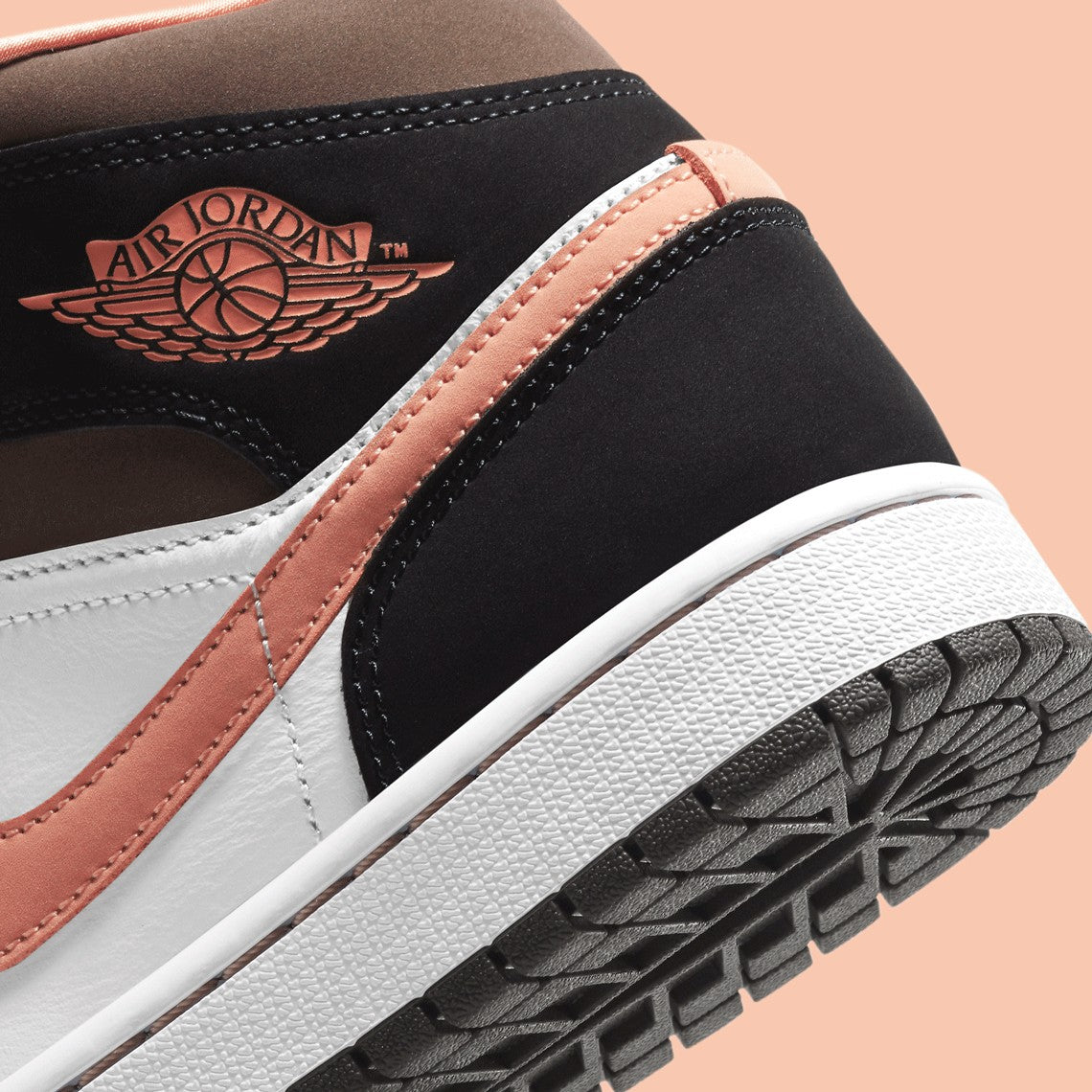 Jordan 1 Mid "Peach Mocha" (W)