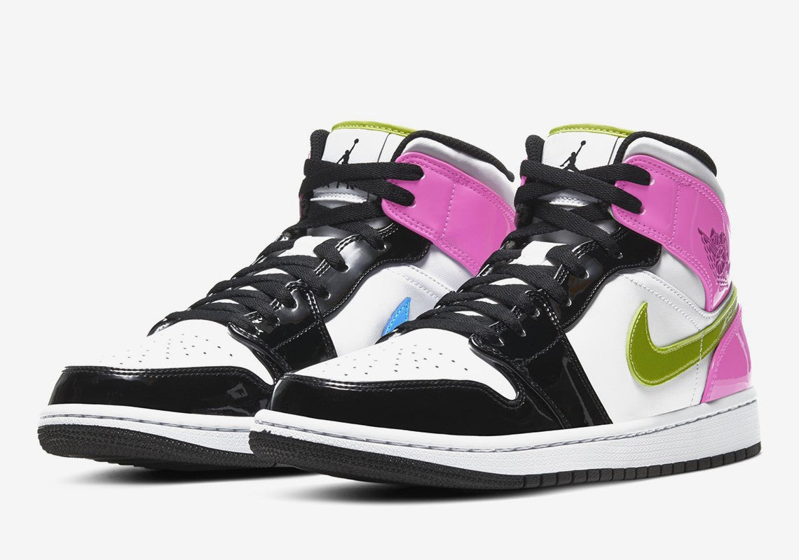 Jordan 1 Mid "Cyber Pink"