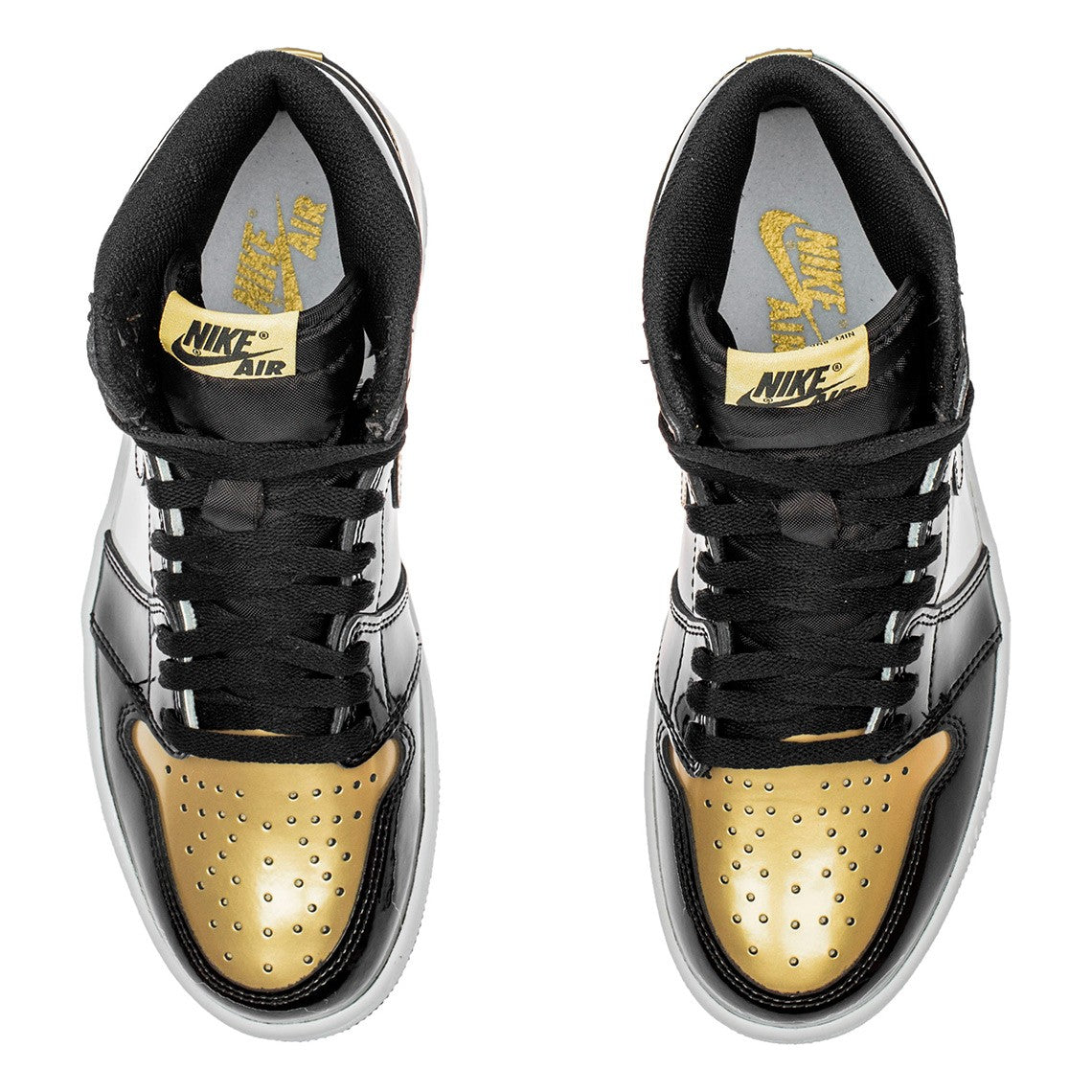 Jordan 1 High Patent Gold Toe MasterHoodie