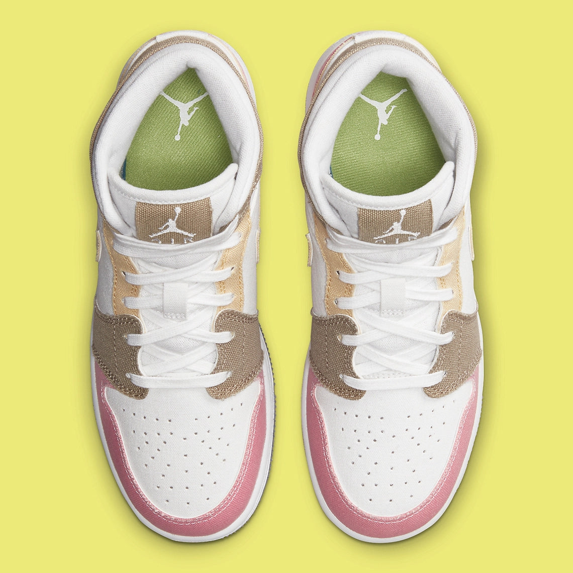 Jordan 1 Mid "Pastel Vivid Grind"