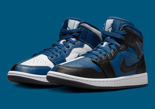 Jordan 1 Mid "Split French Blue" (W)