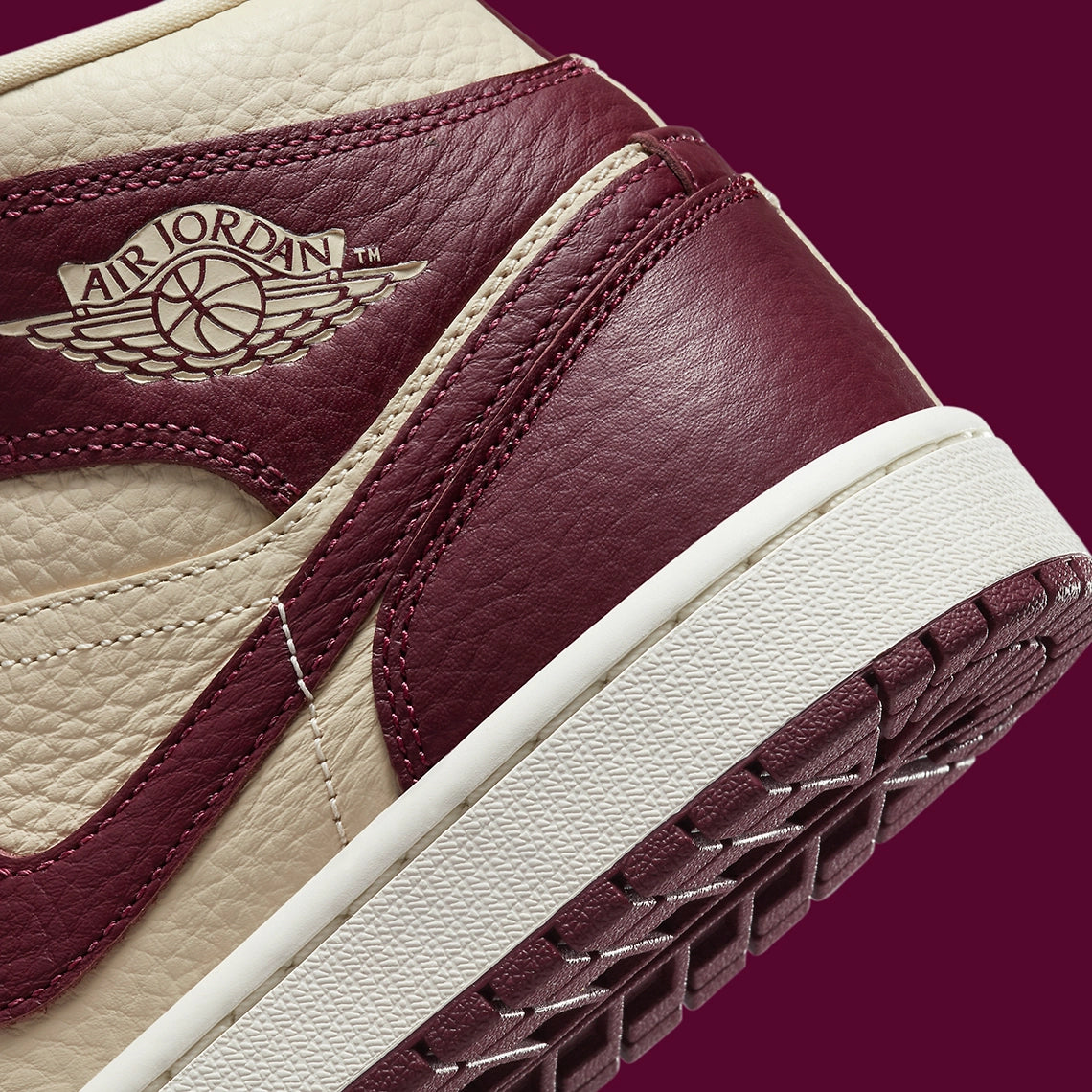 Jordan 1 Mid "Split Beach Cherrywood" (W)