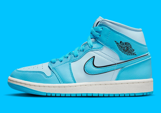 Jordan 1 Mid "Ice Blue" (W)