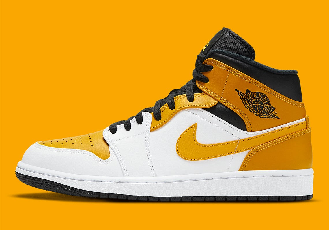 Jordan 1 Mid "University Gold"