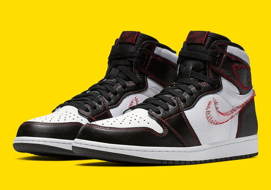 Jordan 1 High "Defiant White black"