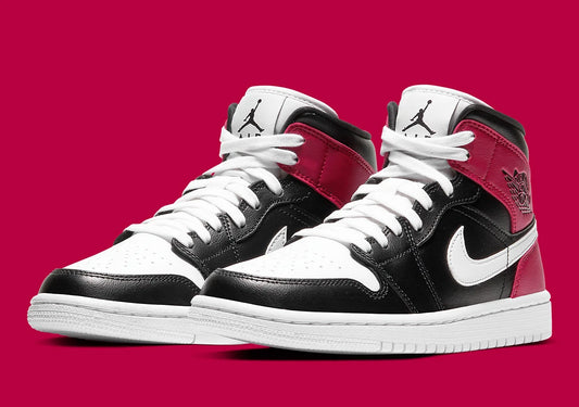 Jordan 1 Mid "Noble Red Black" (W)