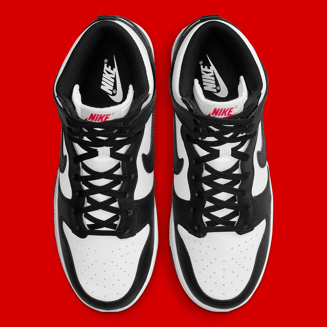 Nike dunk High "Black And White"