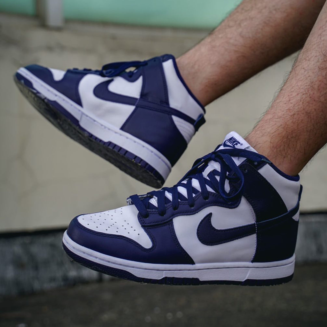 Nike Dunk High "Championship Navy"