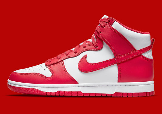 Nike Dunk High "Championship White Red"