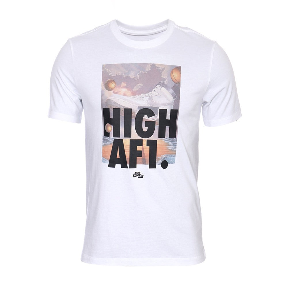 Playera Nike High AF1 (White)