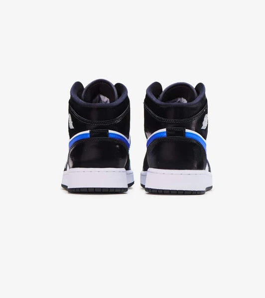 Jordan 1 Mid Black Racer Blue